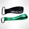 Stoff Schlüsselanhänger bedrucken mit Karabinerhaken