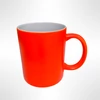 Neon Tasse mit individuellem Druck - neonorange