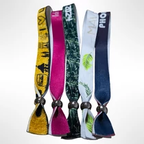 Festivalbändchen bedrucken lassen mit Aluperle