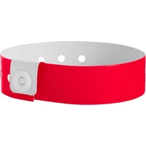 Plastikband L-form, rot (19 mm)