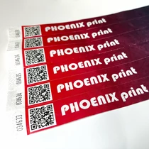 Tyvek Kontrollbänder mit QR-Codes