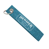 Filz Schlüsselanhänger mit einfarbigem Druck