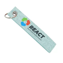 Filz Schlüsselanhänger mit vierfarbigem Druck