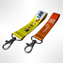 Schlüsselanhänger bedruckt mit standard Karabiner