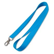 Lanyard ohne Druck, hellblau (10 mm)