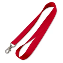 Lanyard ohne Druck, rot (15 mm)