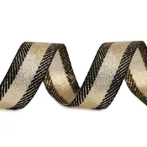 Geschenkband Weihnachten gold