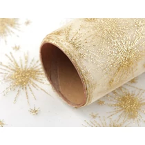 Organzaband mit Glitter