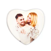 Kühlschrankmagnet mit Foto - Herz