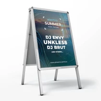 Kundenstopper Windfest 70 cm x 100 cm