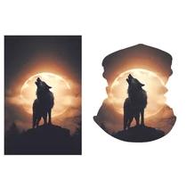 Multifunktionstuch Wolf &amp; Vollmond