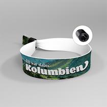 Festivalband mit Plastikverschluss