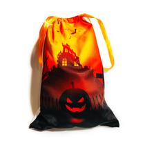 Halloween Beutel für Süßigkeiten „Leuchtender Kürbis”