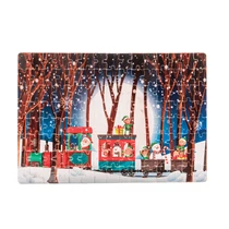 Weihnachtspuzzle Santa Claus im Zug (120-teilig)