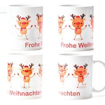 Weihnachtstasse Hirsch