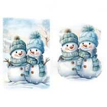 Schlauchschal Schneemann Schlauchschal Schneemann