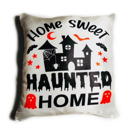 Halloween Kissen „Haunted Home”